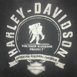 Harley Davidson Wounded Warrior Project T-Shirt